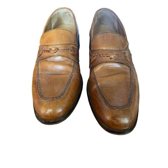 Johnston and Murphy Signature Series Brown Leather Loafer Size 8 Men’s - Picture 5 of 7